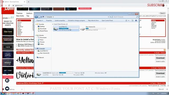 HOW TO ADD FONTS ON YOUR DESKTOP OR LAPTOP COMPUTER смотреть онлайн