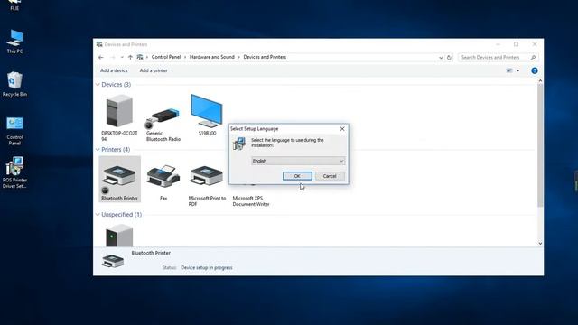 Windows 10-80Bluetooth printer configuration guide смотреть онлайн