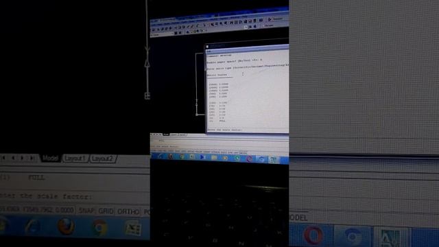 AutoCAD (2007) page setup in mertic смотреть онлайн