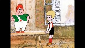 Момент из мультфильма "Малыш и Карлсон"