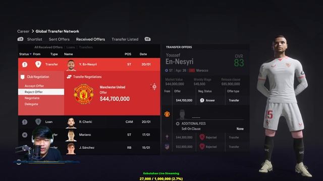 🔴 FC 24 Sevilla FC Career Mode | Perkuat Segala Lini di Transfer Window Winter смотреть онлайн