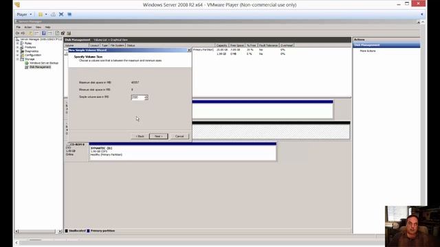 How to split a volume into 2 partitions in Windows смотреть онлайн