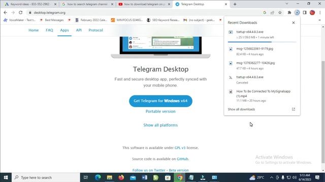 How To Download Telegram On PC (Download and Install Telegram) смотреть онлайн