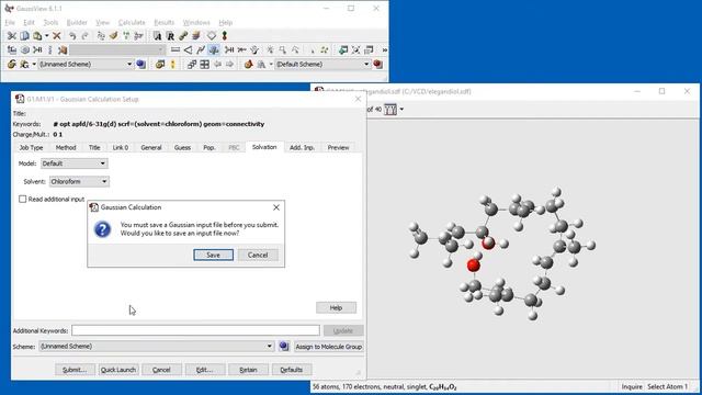 GaussView 6 GMMX Plugin: VCD Spectrum Case Study смотреть онлайн