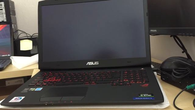 Asus ROG G751JY very fast boot windows 10 on ssd! avvio veloce windows 10 смотреть онлайн