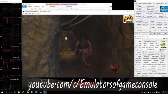 XENIA Xbox 360 Emulator - Hellboy: The Science of Evil (2008). OpenGL api. Test run on PC #3 смотреть онлайн