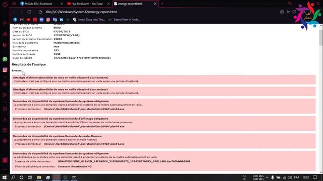 معرفة العمر المتبقي لبطارية اللاب توب | Remaining life of the laptop battery with cmd смотреть онлайн