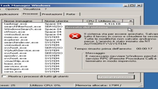 svchost.exe Windows XP Arresto del sistema смотреть онлайн
