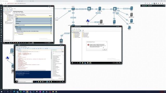 Windows Certificate Authority Design and Installation - Request a cert using Powershell Part 6 смотреть онлайн