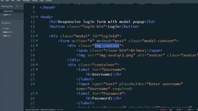 Responsive login form with modal popup смотреть онлайн