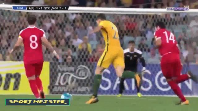 Suriye son dakikada yıkıldı!Avustralya 2 - 1 Suriye (Maç Özeti - 10 Ekim 2017) | DÜNYA KUPASI ELEME смотреть онлайн