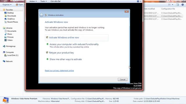 My Windows Vista virtual machine on my Windows 7 PC смотреть онлайн