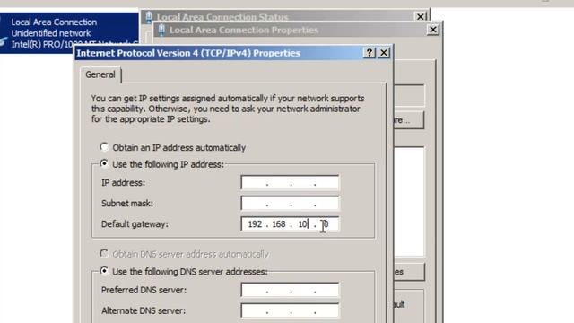 Basic Windows Server - Initial Config of Server 2008 - Part 7 смотреть онлайн