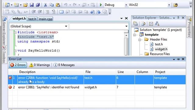 C++ 7 Defining Headers смотреть онлайн