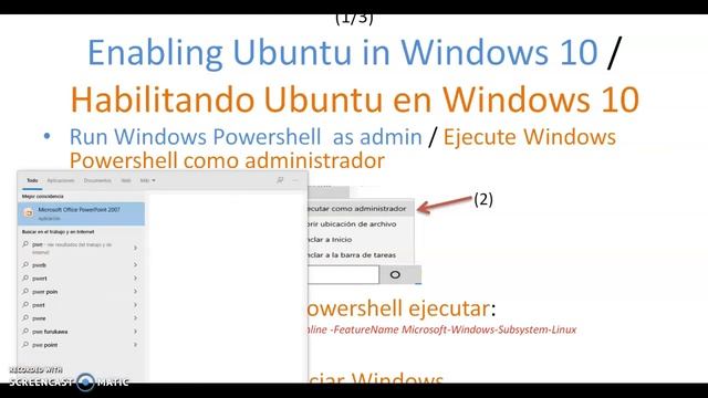 Running Ubuntu in Windows 10 Machine смотреть онлайн