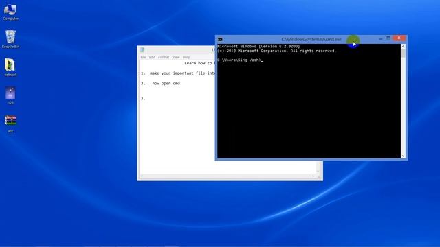 Hide data inside image using cmd смотреть онлайн