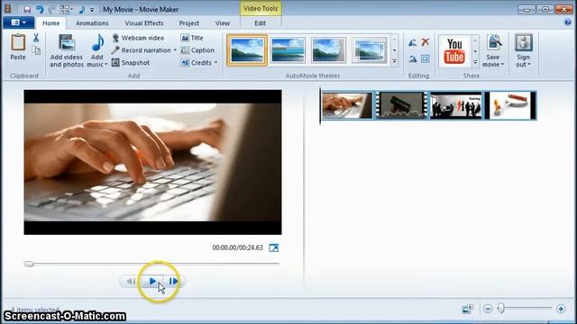 HOW TO Import media to Movie Maker (v. 2012) and set image display duration смотреть онлайн