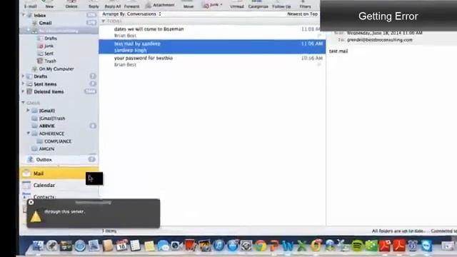 How to Fix Outlook Error 3259 Cannot Send Email on Mac OS X смотреть онлайн