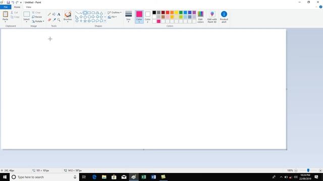 Microsoft Windows Ten Basic Information lesson 4 (Ms paint program) آموزش مایکروسافت پنت درس چهارم смотреть онлайн