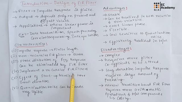 DSP#53 introduction to FIR filter in digital signal processing || EC Academy смотреть онлайн