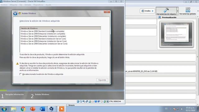 Instalación de Windows Server 2008 смотреть онлайн