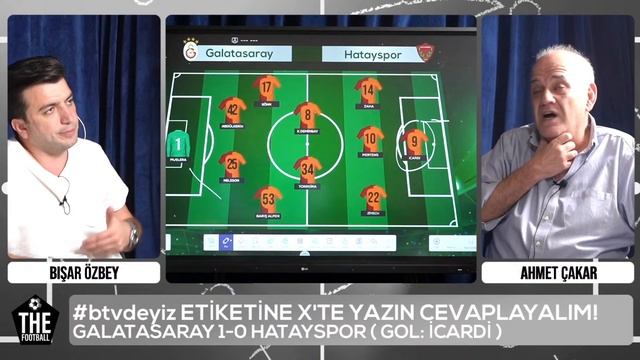 Galatasaray - Hatayspor Devre Arası | Bışar Özbey ve Ahmet Çakar смотреть онлайн