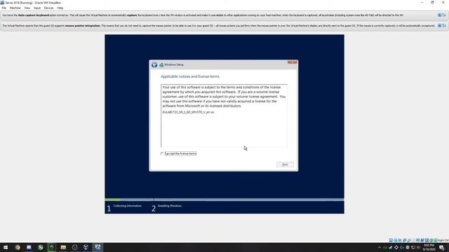 How to install Windows Server 2016 on Virtual Box смотреть онлайн