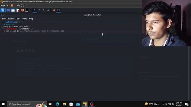 SMS SPAM USING KALI LINUX || BOMBER || CYBERHACK || смотреть онлайн