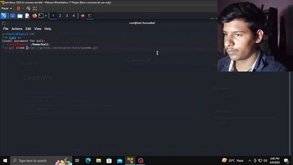 SMS SPAM USING KALI LINUX || BOMBER || CYBERHACK ||