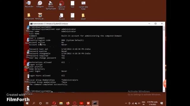 How to Enable/d\Disable Administrator Account in windows by using Cmd || Tech in 2022 смотреть онлайн