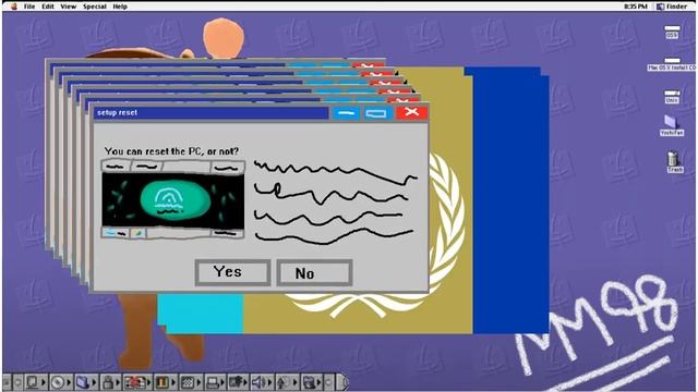 Mac-OS 9 +PLUS crazy error (a bit lazy) смотреть онлайн