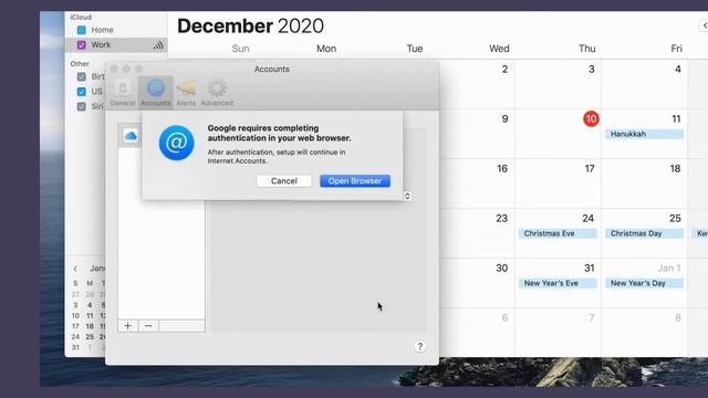 How to add a Google calendar to your Mac Calendar and set up sync time смотреть онлайн