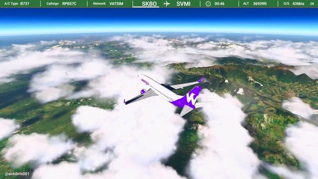 Colombia-Venezuela Airbridge | WINGO | Bogotá ✈️ Caracas | B737-800 | X-Plane 11 | VATSIM смотреть онлайн