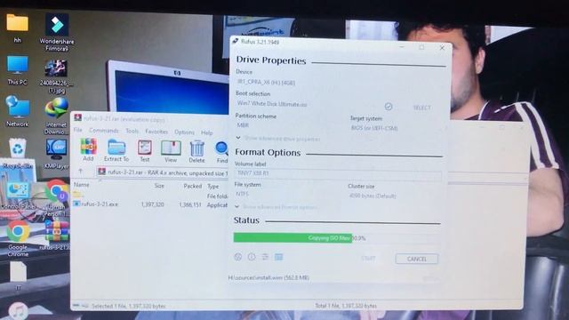 How to creat window iso file and use softwar Rufus window 8 pc to flash drive . смотреть онлайн