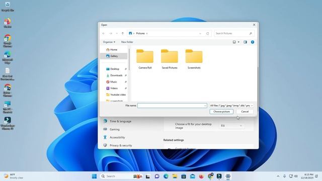 How to Change Desktop Wallpaper/Background In Laptop or Computer In Windows 11 смотреть онлайн