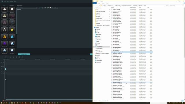 Wondershare Filmora - How To Use Fonts From Filmora In Windows Apps (Tutorial) смотреть онлайн