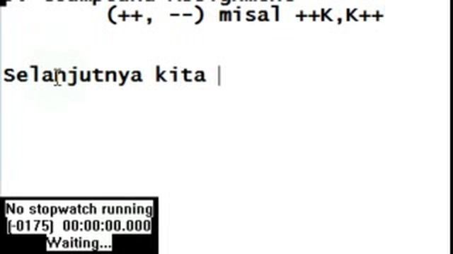 Operator Dalam Bahasa C смотреть онлайн