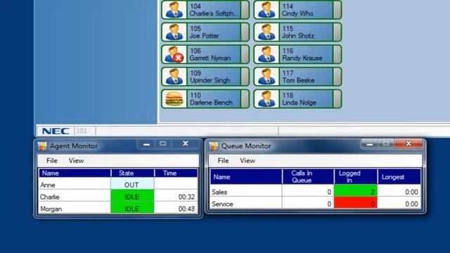 Desktop Suite Call Center Monitors w Basic MIS смотреть онлайн