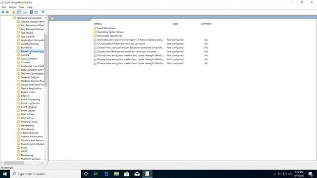 How to configure Bit-locker in windows 10 ENT and Server Manager ? смотреть онлайн