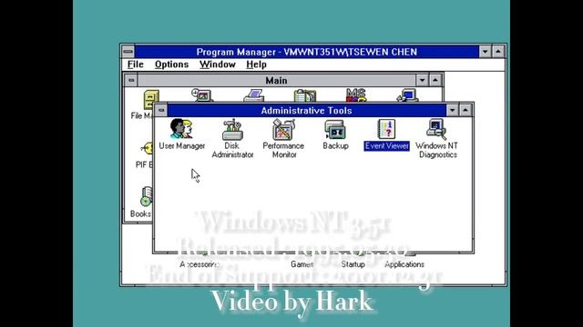 Windows History with Never Released Versions Collection - Windows NT 3.51 смотреть онлайн