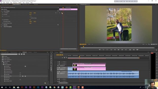 Effect Control Panels । Adobe Premiere Pro For Beginners