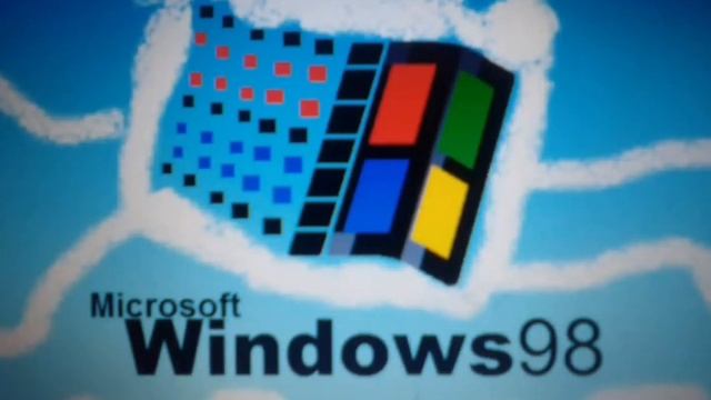 Windows 98 Shutdown logo MS Paint смотреть онлайн
