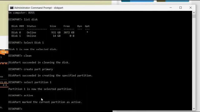 Latest Tips How to create bootable Pendrive by CMD using DISKPART смотреть онлайн