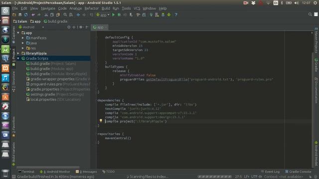 Android Studio - Import Library Project смотреть онлайн