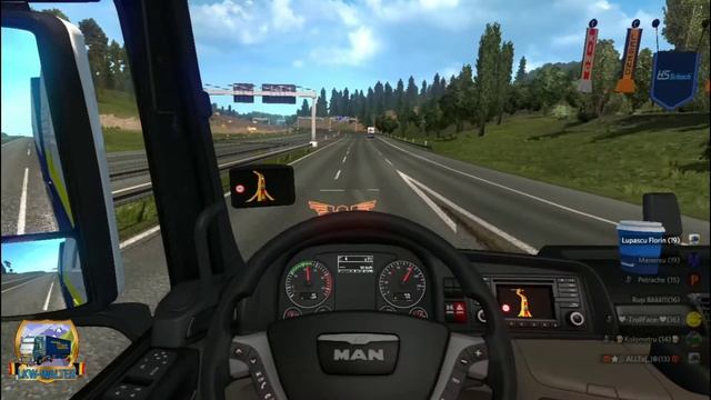 Ets2 MP 1.38 | Convoi cu baietii 💜 смотреть онлайн