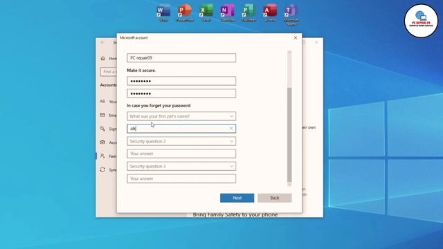 Windows 10 : how to create 2 user account for family members смотреть онлайн