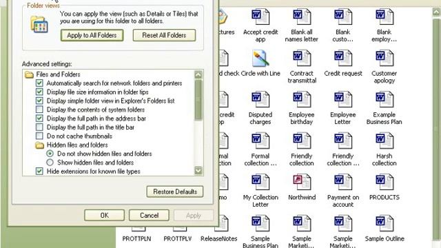 Windows XP Tutorial Folder Options Microsoft Training Lesson 6.7 смотреть онлайн