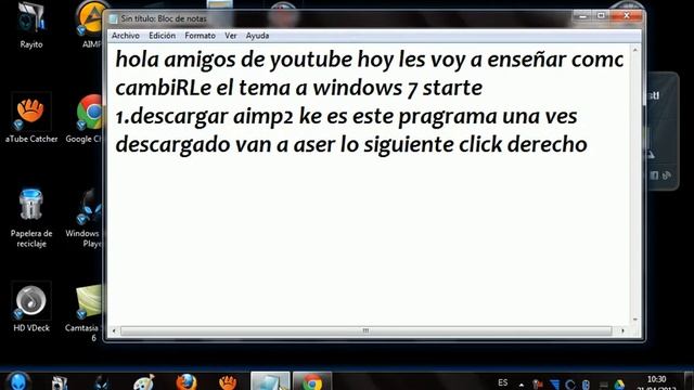 Como Cambiarle El Tema A Windows 7 Starte смотреть онлайн