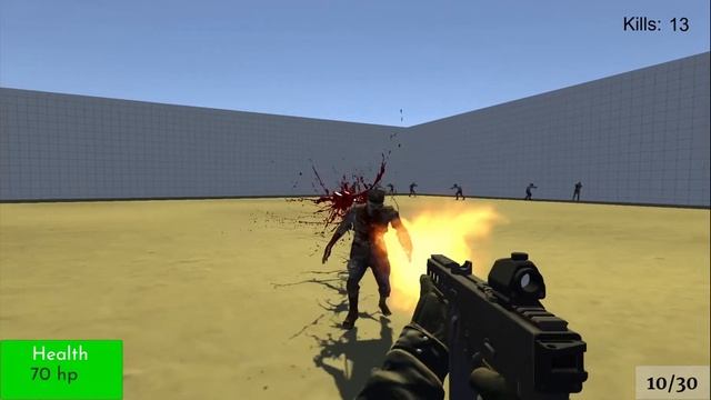 Z-Virus Zombie Sandbox | itch.io Games смотреть онлайн