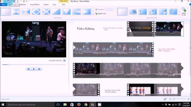 Editing Videos using Windows Movie Maker - Tutorials for Beginners: Splitting and Trimming Videos смотреть онлайн